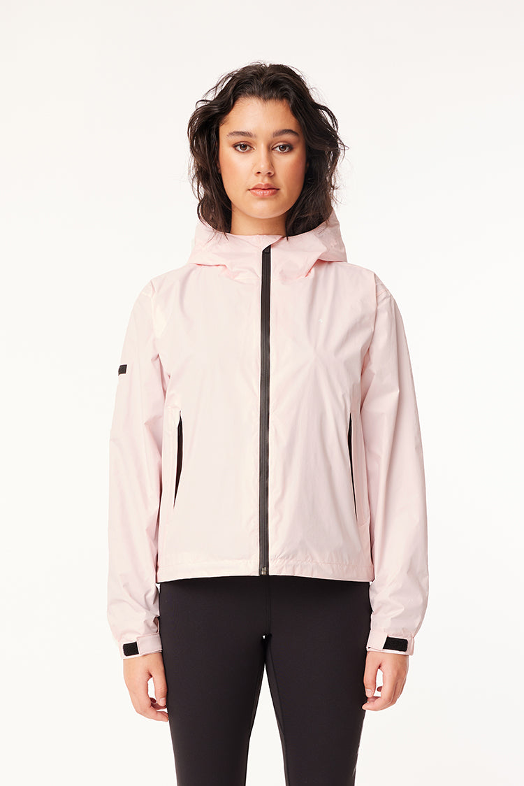 Pink store huffer jacket