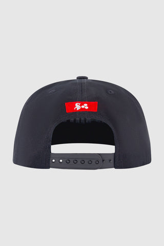 SNAP BACK CAP/SHTACKED BLACK