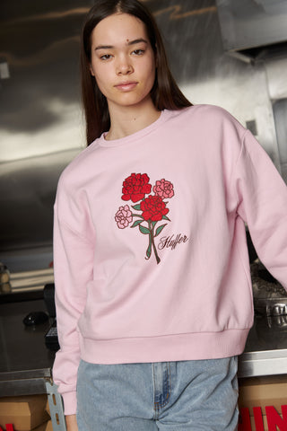 SLOUCH CREW 350/ROSY BUNCH BLOSSOM