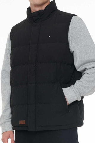 MENS CLASSIC DOWN VEST BLACK