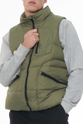 MISSIONS DOWN VEST KHAKI