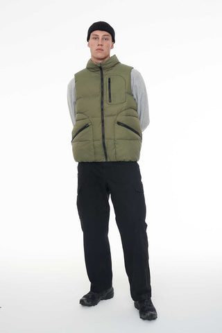 MISSIONS DOWN VEST KHAKI