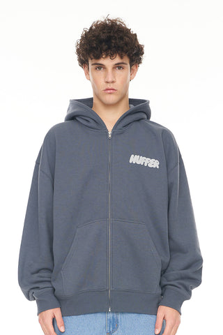 MENS WEEKEND ZIP HOOD/HUBBA GRAPHITE