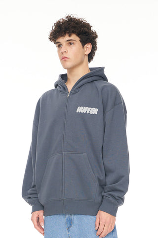 MENS WEEKEND ZIP HOOD/HUBBA GRAPHITE