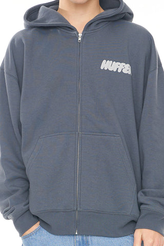 MENS WEEKEND ZIP HOOD/HUBBA GRAPHITE