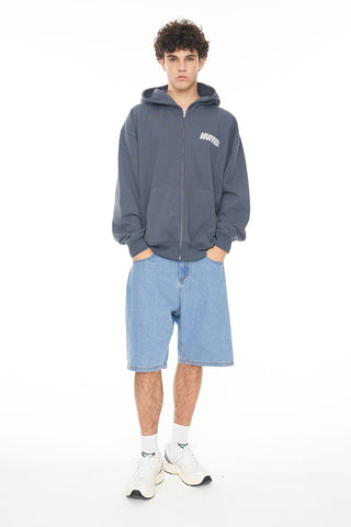 MENS WEEKEND ZIP HOOD/HUBBA GRAPHITE