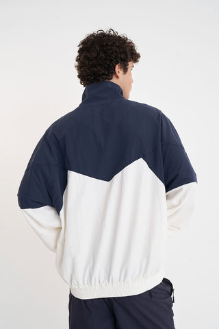 CADDIE TRACK JACKET NAVY