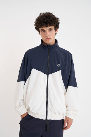 CADDIE TRACK JACKET NAVY