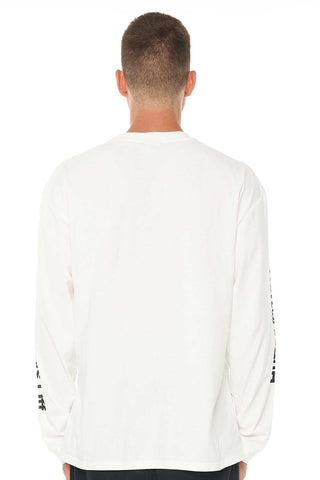 LS BLOCK TEE/CONSTRUCT CHALK