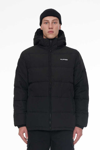 MENS HUFFER PUFFER JKT BLACK