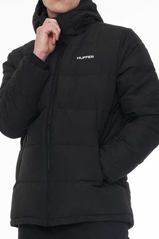 MENS HUFFER PUFFER JKT BLACK