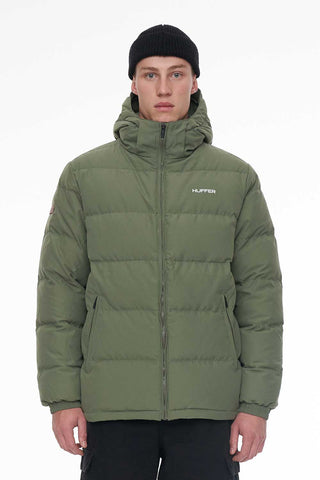 MENS HUFFER PUFFER JKT KHAKI