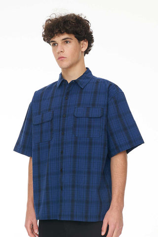 MECH SHIRT BLUE CHECK