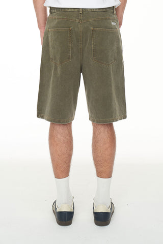 BOX EMB SHORT/OLDE TRUE KHAKI