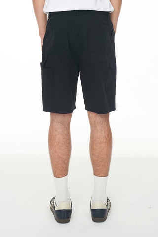 9 TO 5 CARPENTER SHORT WASHED BLACK