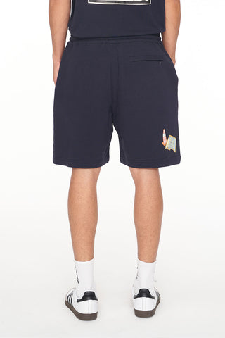 TRACK SHORT/BYPASS NAVY