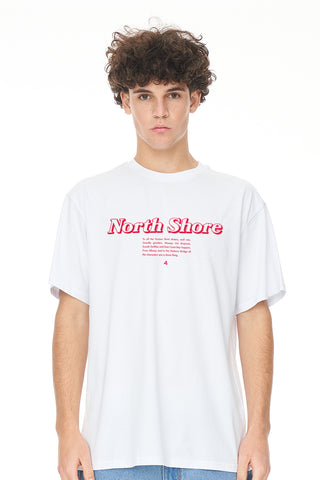 MENS SUP TEE/NORTH SHORE WHITE