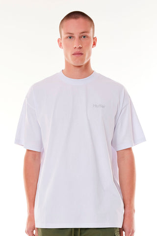 MENS BLOCK TEE WHITE