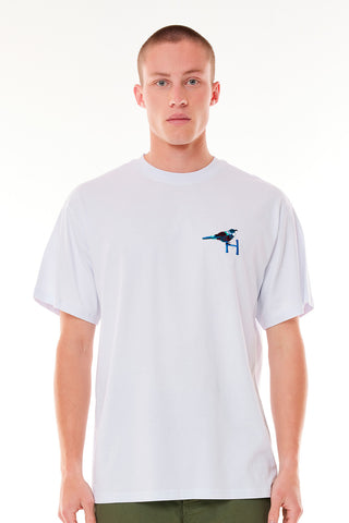 MENS SUP TEE/BREWED WHITE