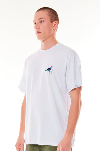 MENS SUP TEE/BREWED WHITE