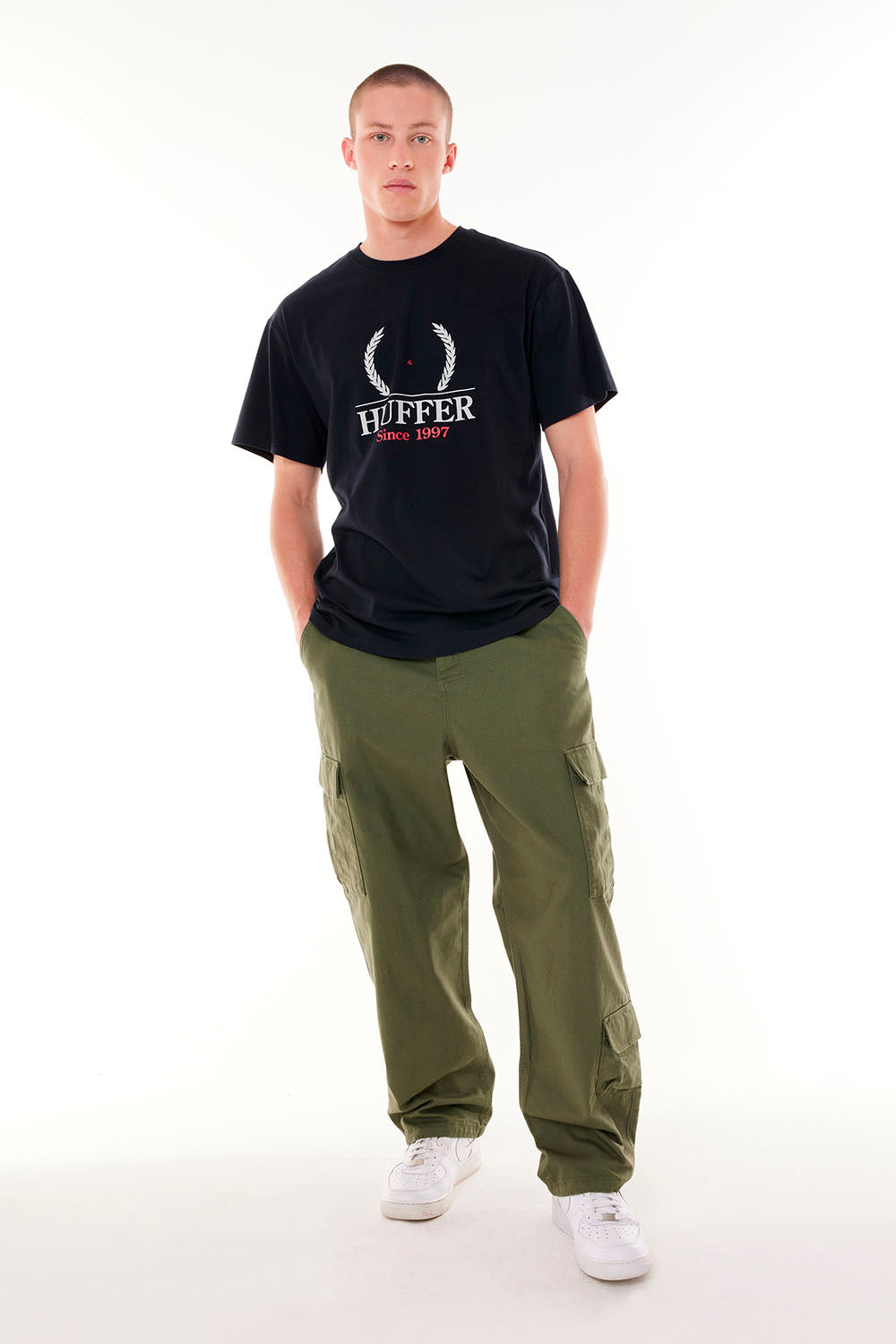 MENS SUP TEE/WINNER NAVY – Huffer