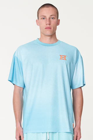 3 BALLER SWISH TEE AQUA