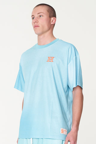 3 BALLER SWISH TEE AQUA