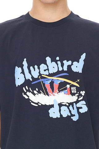 BLOCK TEE 220/BLUEBIRD NAVY