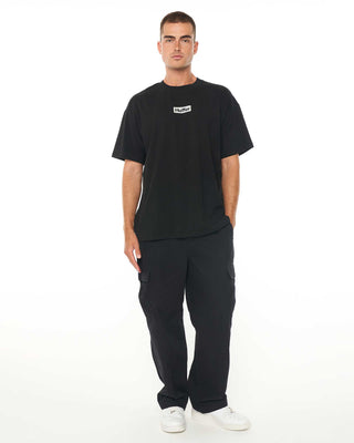 BLOCK TEE 220/APERTURE BLACK