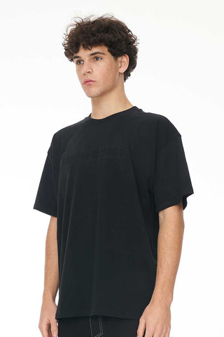 BLOCK TEE 220/COPYWRITE BLACK