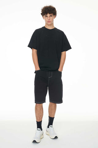 BLOCK TEE 220/COPYWRITE BLACK