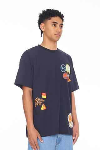 BLOCK TEE 220/BIG SMOKE NAVY