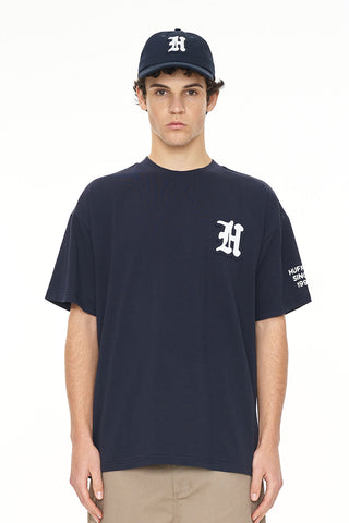 MENS BLOCK TEE 260/BLAZON NAVY