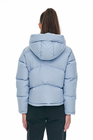 WMNS BLOCK DOWN JKT SMOKEY BLUE