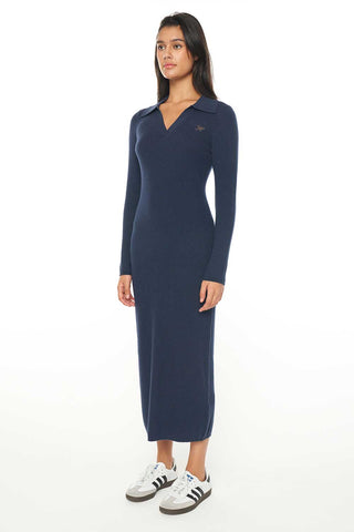 ALEXIA KNIT DRESS NAVY