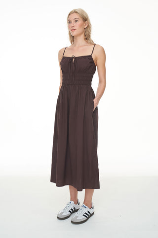 CRUISE EDEN MIDI DRESS CACAO