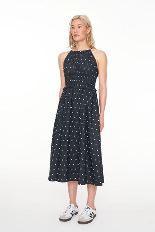 BARDOT JEANNE MIDI DRESS POLKA DOT