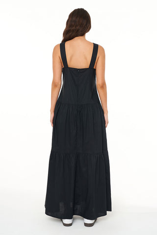 FREIDA MAXI DRESS BLACK