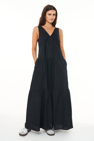 FREIDA MAXI DRESS BLACK