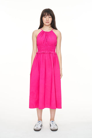 CRUISE JEANNE MIDI DRESS BERRY