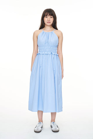 CRUISE JEANNE MIDI DRESS CORNFLOWER