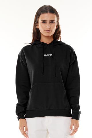 ESSENTIAL SLOUCH HOOD 350 BLACK