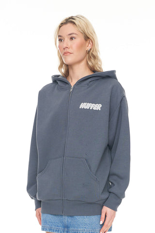 WMNS WEEKEND ZIP HOOD/HUBBA GRAPHITE