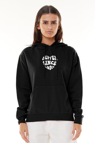 WMNS SLOUCH HOOD/HEART U BLACK