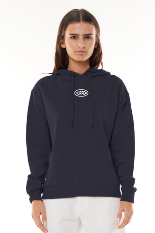 WMNS SLOUCH HOOD/UNLEADED NAVY