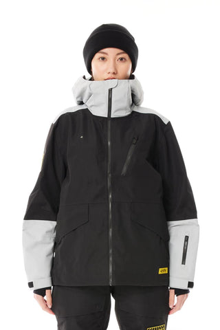 WMNS SLOWPOKE SNOW JKT BLACK/SILVER