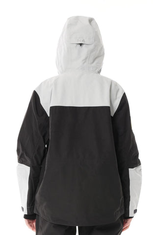 WMNS SLOWPOKE SNOW JKT BLACK/SILVER