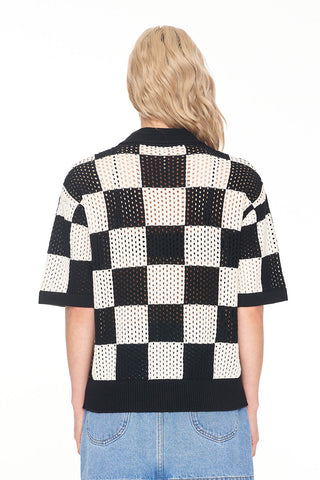 CROCHET SHIRT CHECKER