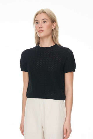 ZIGGY CRUISE TOP BLACK