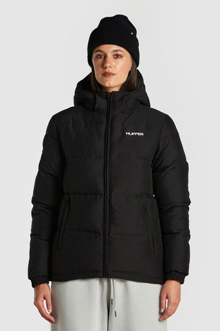 WMNS HUFFER PUFFER JKT BLACK